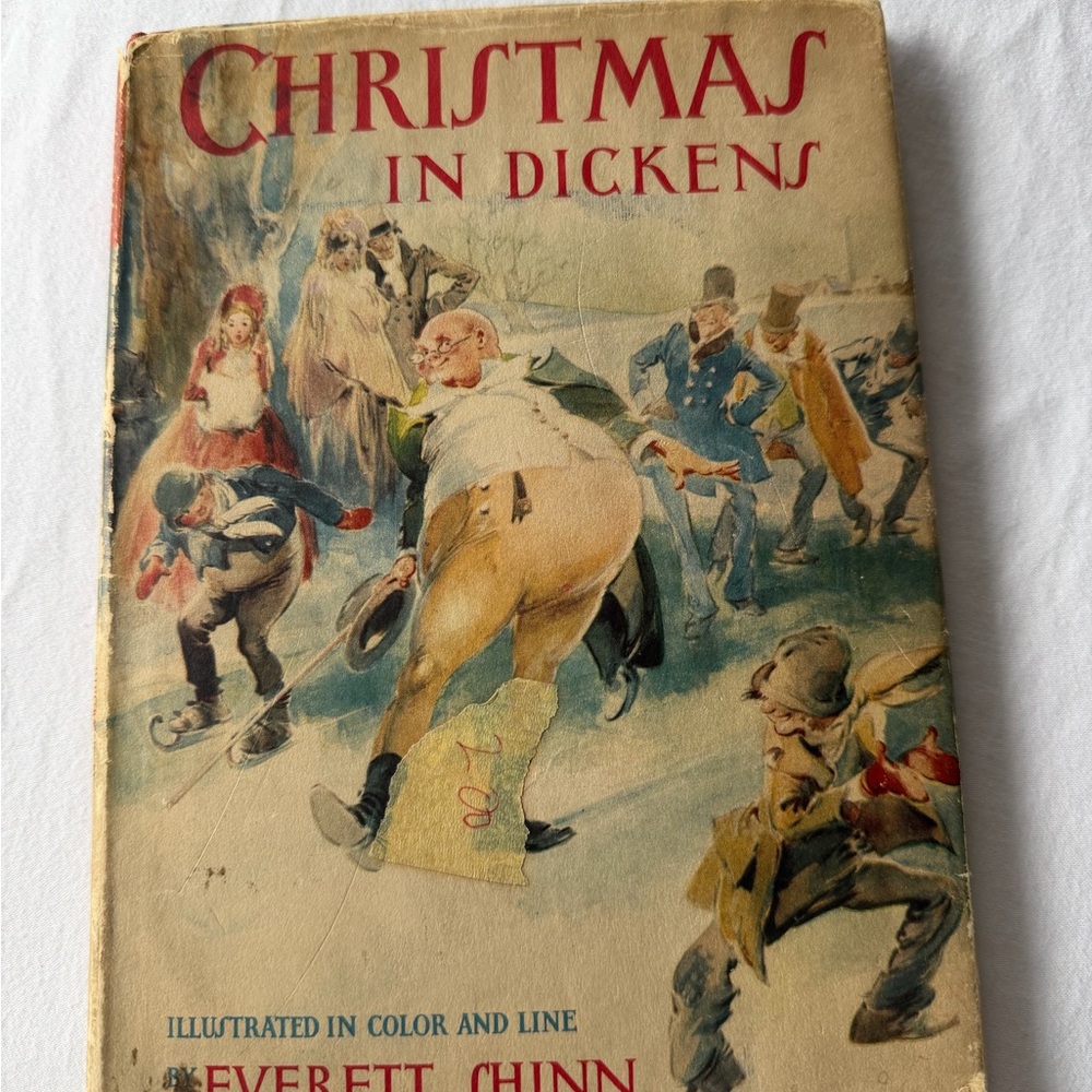 Vintage Christmas in Dickens book